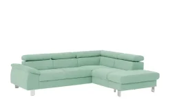 uno Ecksofa Micky | Türkis, rechts | Möbel Höffner