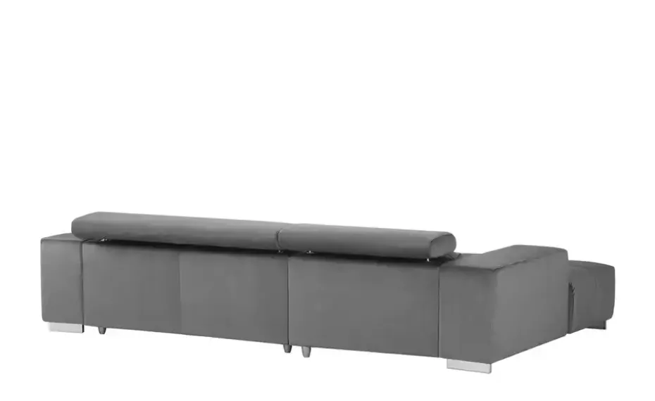 uno Ecksofa mit Kopfteilverstellung Origo | Grau, links
