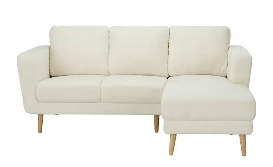 uno Ecksofa Teddystoff Scandi 2235 | rechts | Höffner