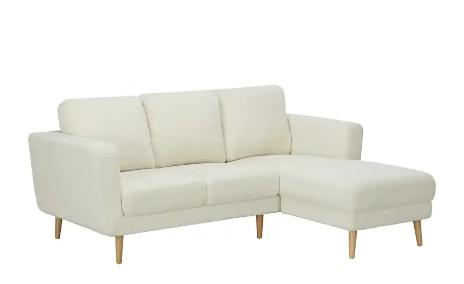 uno Ecksofa Teddystoff Scandi 2235 | rechts | Höffner