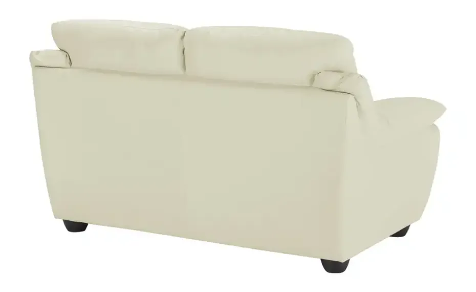 uno Einzelsofa Sitz- und Rückenbezug aus Echtleder Nebolo III | Creme, 2