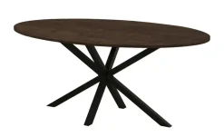 uno Esstisch Kent | Mango (Nachbildung), Dunkelbraun, 160 cm