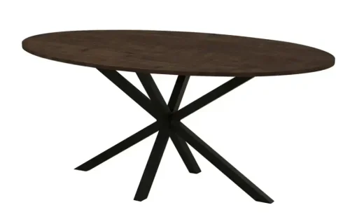 uno Esstisch Kent | Mango (Nachbildung), Dunkelbraun, 160 cm