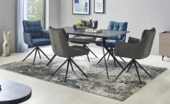 uno Esszimmerstuhl drehbar Duncan | Anthrazit, Drehfunktion