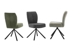 uno Esszimmerstuhl  drehbar Kea | Anthrazit, Schwarz