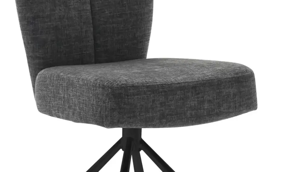 uno Esszimmerstuhl  drehbar Kea | Anthrazit, Schwarz