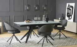 uno Esszimmerstuhl drehbar Lena 2 | Anthrazit | Höffner