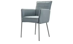 uno Esszimmerstuhl Gregor | Hellblau, Armlehne