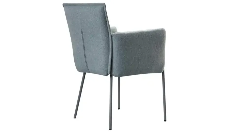 uno Esszimmerstuhl Gregor | Hellblau, Armlehne