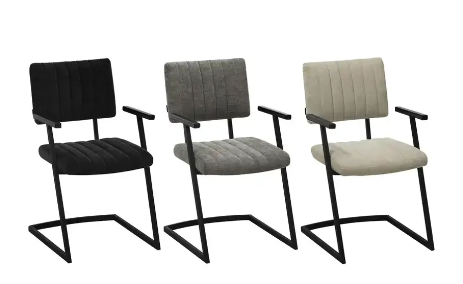 uno Esszimmerstuhl Mats | Grau, Armlehne | Höffner