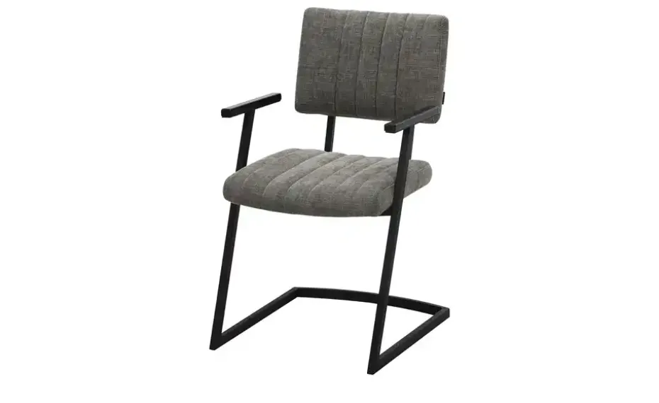 uno Esszimmerstuhl Mats | Grau, Armlehne | Höffner