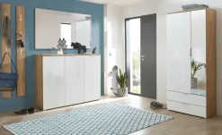 uno Garderobenpaneel Bent | Eiche (Nachbildung)