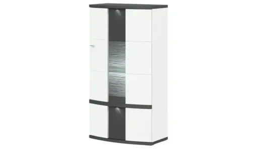 uno Highboard  Gabbro | rechts, ohne Rückwandbeleuchtung