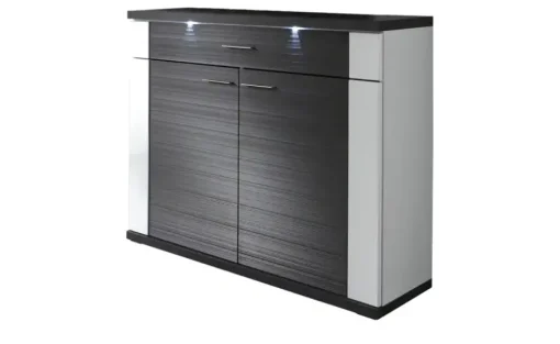 uno Kommode  Titan | Weiß, Graphit | Möbel Höffner