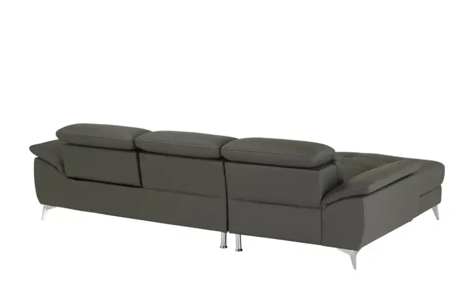 uno Leder-Ecksofa Danae klein | Grundfunktion, links