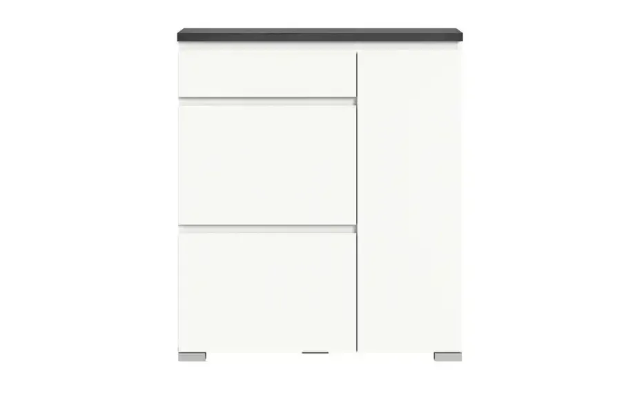 uno Schuhschrank | Deckplatte Grau | Möbel Höffner