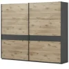 uno Schwebetürenschrank in Viking Oak hell Bilbao