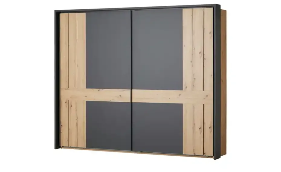 uno Schwebetürenschrank, 2-türig Zumar | mit Passepartoutrahmen