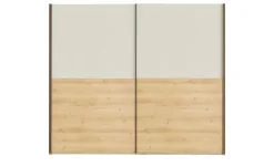 uno Schwebetürenschrank, 2-türig Riva | ohne Passepartout und Selbsteinzug mit Dämpfung