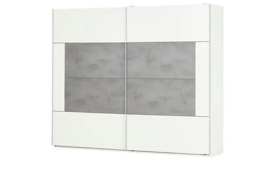 uno Schwebetürenschrank, 2-türig Allegre | ohne Passepartoutrahmen & mit Basis-Innenausstattung