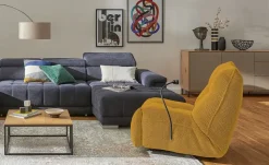 uno Sessel elektrische Relaxfunktion Tokyo | Gelb