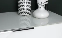 uno Sideboard Levi | Eiche (Nachbildung), Weiß