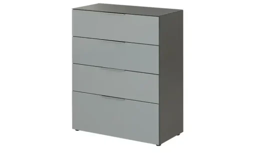 uno Sideboard Levi | Graphit, Silbergrau | Höffner