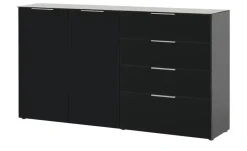 uno Sideboard Levi | Schwarz | Möbel Höffner