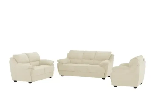 uno Sofa 3-sitzig aus Mikrofaser Nebolo | Beige