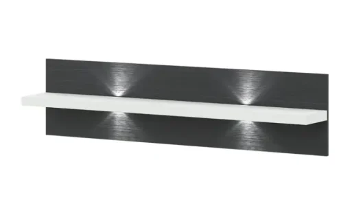 uno Wandboard  Titan | Graphit, Weiß, 133 cm | Höffner