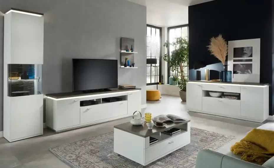 uno Wohnwand Aurelia | Schubkastendämpfer | Höffner