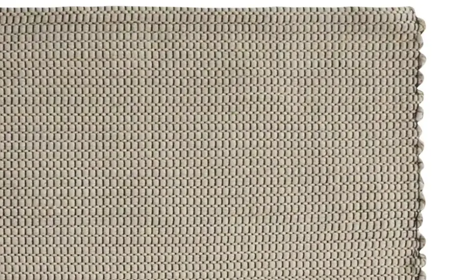 URBANARA Webteppich Femilo | 90x130 cm, Cappuccino, Sand