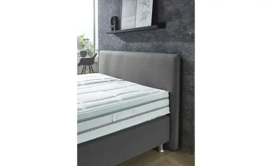 vanDoorn Boxspringbett Wendematratze Flexline 2.0 | Silbergrau, 160 cm
