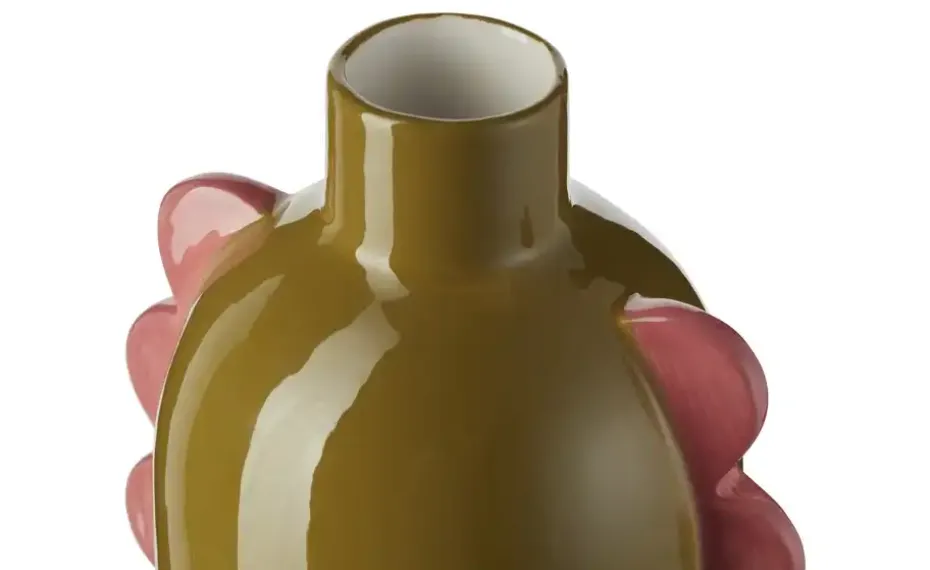 Vase | Braun, Rosa | Möbel Höffner