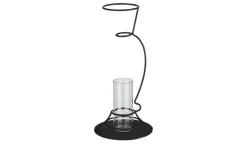 Vase im Metallständer | 25,6 cm | Möbel Höffner
