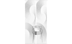 VISION S Schiebevorhang | 2er-Set, Grau | Möbel Höffner