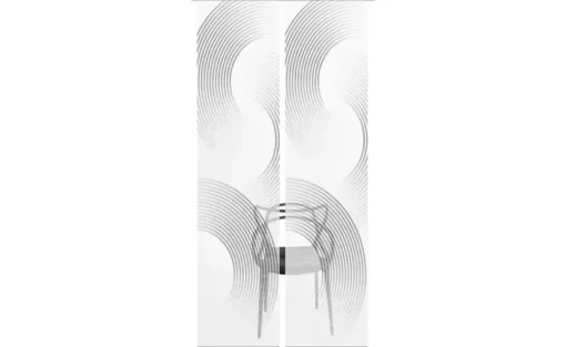 VISION S Schiebevorhang | 2er-Set, Grau | Möbel Höffner