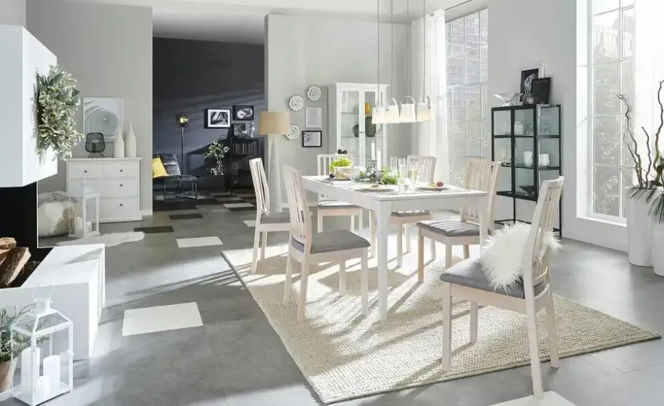 Vitrine Chester | Weiß | Möbel Höffner