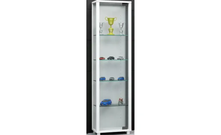 Vitrine Edana | Weiß | Möbel Höffner