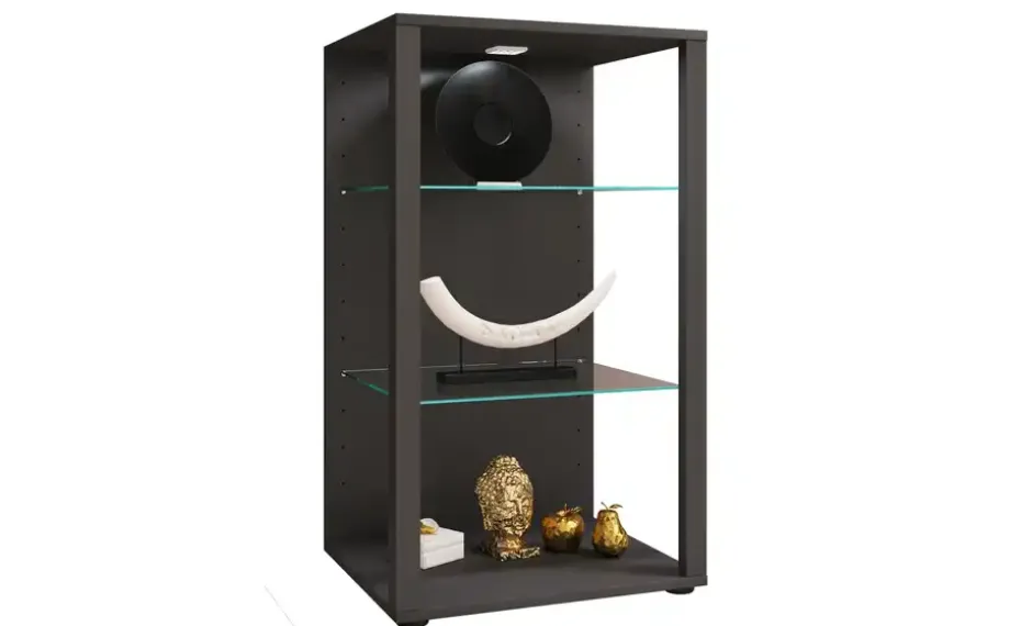 Vitrine Glasol | Anthrazit | Möbel Höffner