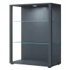 Vitrine Glasol | Anthrazit | Möbel Höffner