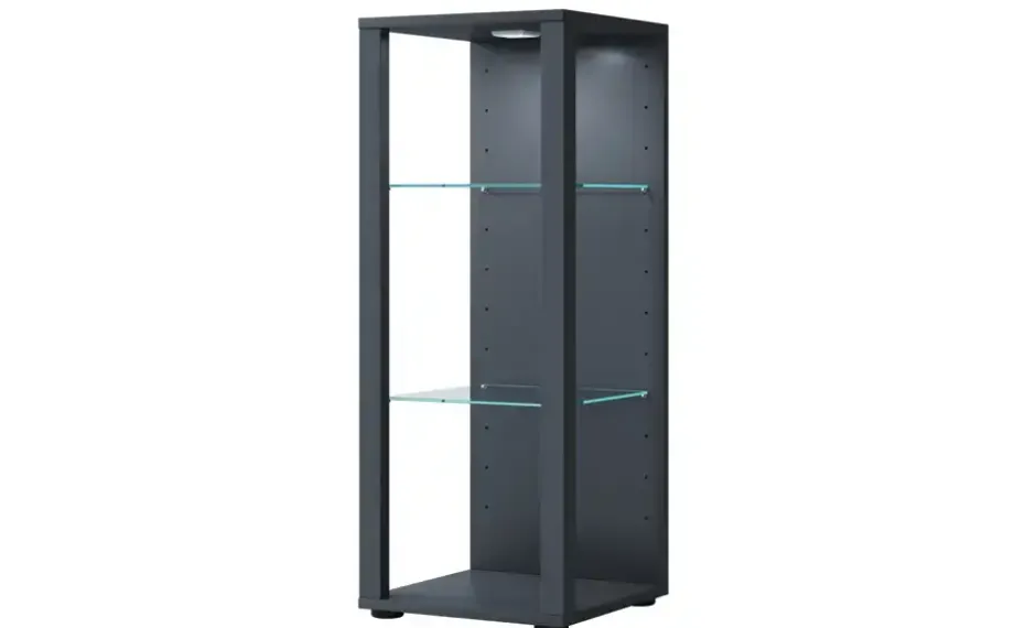 Vitrine Glasol | Anthrazit | Möbel Höffner