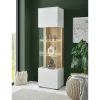 Vitrine Hortuna | Weiß, Eiche (Nachbildung) | Höffner