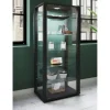Vitrine Kavisa | Schwarz | Möbel Höffner