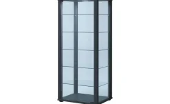 Vitrine Kavisa | Schwarz | Möbel Höffner