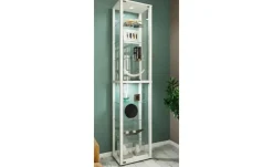 Vitrine Kavisa | Weiß | Möbel Höffner