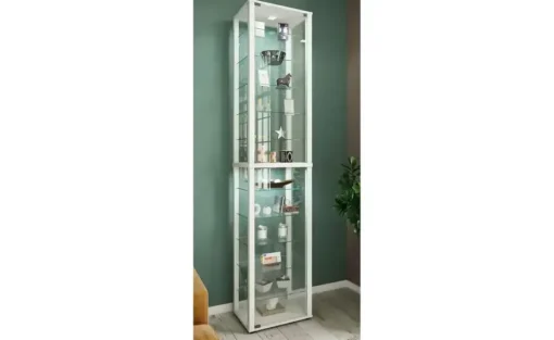 Vitrine Kavisa | Weiß | Möbel Höffner