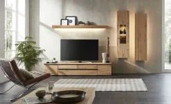 Vitrine Light Line 6 | Schwarz, matt | Möbel Höffner