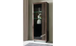 Vitrine  Sevilla | Schwarz, links | Möbel Höffner