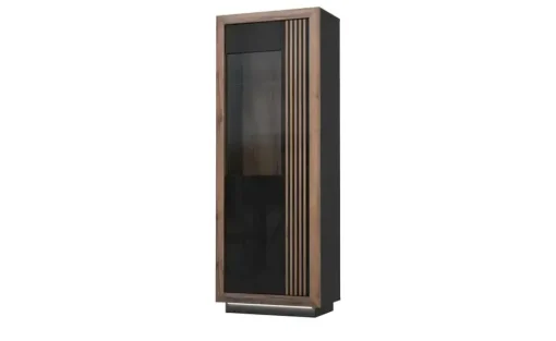 Vitrine  Sevilla | Schwarz, links | Möbel Höffner